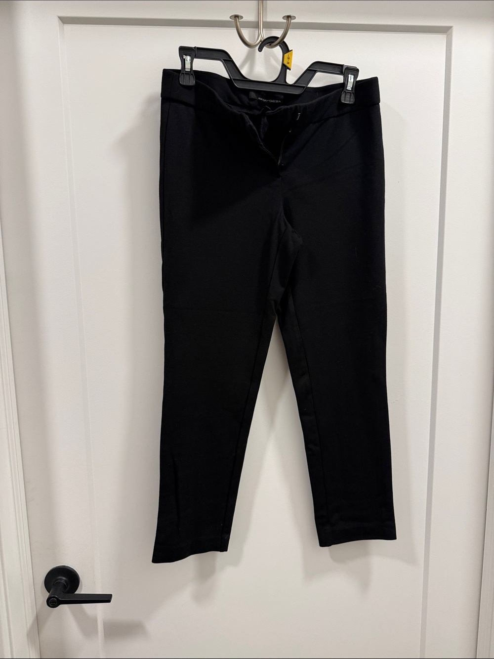 Women’s Black Stretch Dress Pants - Classic Slim Fit